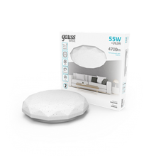 Светильник светодиодный бытовой Basic Space Diamond НПС 55W 4700lm 4000K 220-240V IP20 500*80 LED 1/10  995439260  Gauss