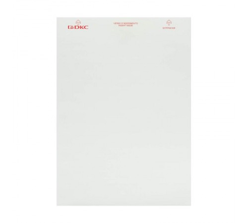 Табличка маркировочная, полиэстер 9х15мм. белая  SITFP0915W  DKC