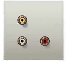 2x Cinch Audio (RCA) / Composite Video MAES1031 Jung