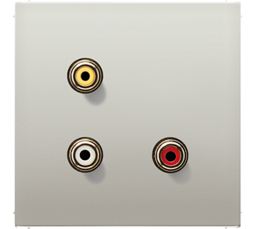 2x Cinch Audio (RCA) / Composite Video MAES1031 Jung