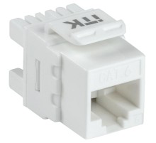 Модуль Keystone Jack кат. 6 UTP 110 IDC 180 град.  CS1-1C06U-12  ITK