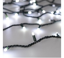 Светодиодная гирлянда ARD-STRING-PRO-1000-GREEN-100LED-MILK-PULSE White (230V, 7W) (Ardecoled, IP65)  031664  Arlight