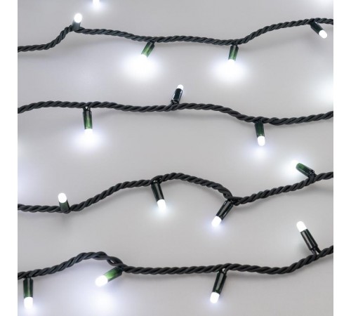 Светодиодная гирлянда ARD-STRING-PRO-1000-GREEN-100LED-MILK-PULSE White (230V, 7W) (Ardecoled, IP65)  031664  Arlight