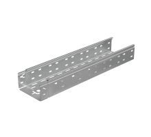 Лоток перф. 80х150х1,5 L6000 мм "Быстрый монтаж ПЛЮС" HD  LPplus80-150-1.5-6000 HD  КМ - профиль