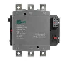 Контактор 500А 380В_АС АС3_ АС4 1НО+1НЗ КМ-102  21971DEK  DEKraft