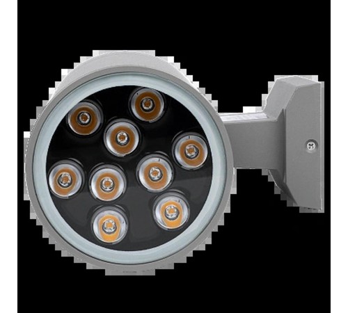 Светильник светодиодный архитектурный PWL-200110/30D 1x9w 6500K GR IP65 230V/50Hz  .2857989B  JAZZWAY