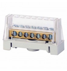 Клеммная колодка соединительная 1р 11х5.3мм. цвет серый  5011F  DKC