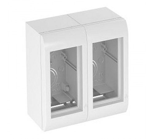 Корпус накладной Modalnet 120x130x63 мм (базовая конфигурация,белый) (WG-AK RW)  6109900  OBO Bettermann