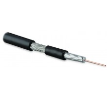 Hyperline COAX-RG59-LSZH-500 Кабель коаксиальный RG-59, 75 Ом, жила - 20 AWG, внешний диаметр 6.1мм, , LSZH (бухта 500 м)  49112  Hyperline