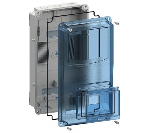 Корпус пластиковый навесной ЩУРн-П 3/12 IP66 PC (500х290х122мм)  MSP3-N-12-55  IEK