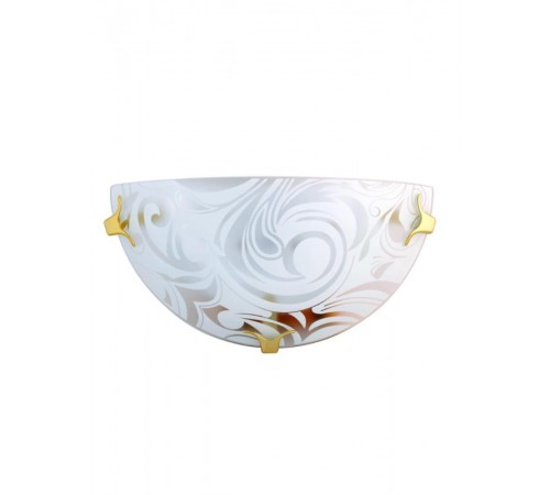 Светильник MAXEL "Иней" 300/2 НББ 21-60 М19 матовый белый /кл.зол.  1005204962  Элетех