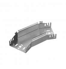 Угол горизонтальный 45 градусов Профи INOX (AISI 304) 100х100 (1,0 мм)  PR16.14210  Промрукав