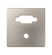 Simon 82 Накладка для коннектора VGA HD15, "мама" + мини-джек 3,5 мм, S82, S82N, шампань  8200091-034  Simon