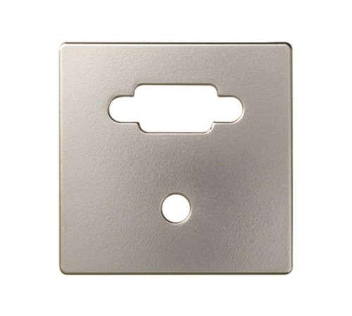 Simon 82 Накладка для коннектора VGA HD15, "мама" + мини-джек 3,5 мм, S82, S82N, шампань  8200091-034  Simon