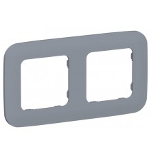 FLITE Artistic Рамка 2-ая РУ-2-А-ФлМ маренго  FI-M22-31-20-K35  IEK