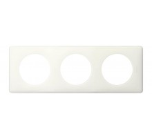 Celiane Белый глянец Рамка 3-я (2+2+2 мод)  066633  Legrand