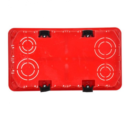 Коробка распределительная с/у 172х96x45 КМ41026 пластиковые лапки, с крышкой (для полых стен)  UKG11-172-096-045-P  IEK