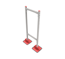 Опорная конструкция для гор. прямоуг. воздуховодов  TECHNORAPTOR LIGHTFOOT 500х1500  KM-TR-LTF-SSHRAD-500-1500  КМ - профиль