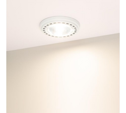 Лампа светодиодная AR111-UNIT-G53-15W- Warm3000 (WH, 24 deg, 12V)  025640  Arlight