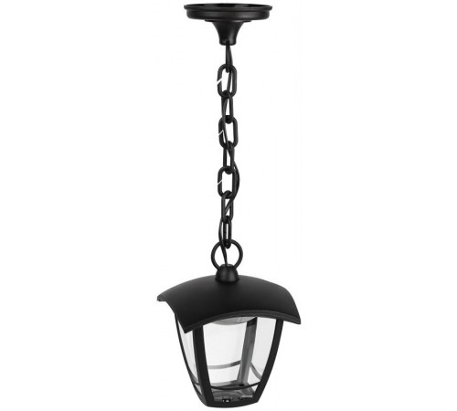 Садово-парковый светильник ДСУ 07-8-001 У1 "Марсель" черный 8Вт светодиодный подвесной  Б0057507  ЭРА