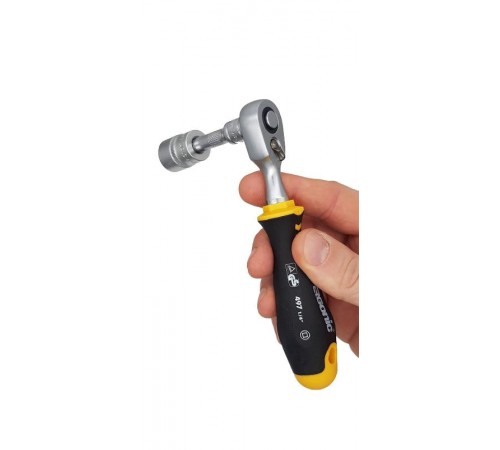 Набор метрических головок с трещоткой и отверткой 1/4" ERGONIC в кейсе, 19 шт  05781956  Felo