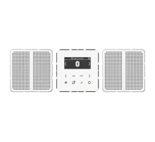 Смарт радио DAB+ Bluetooth, стерео; белый DABCD2BTWW Jung