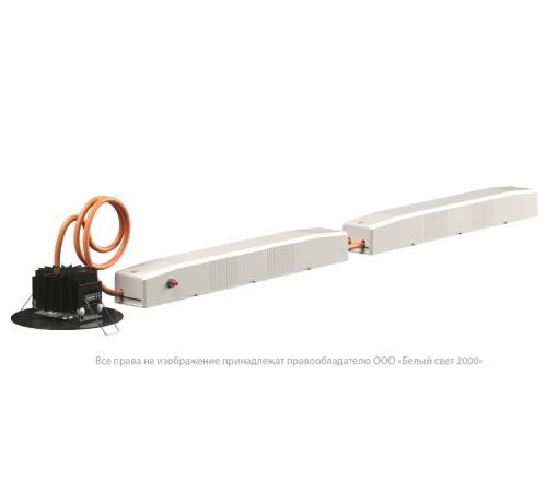 Светильник аварийного освещения BS-RADAR-83-L3-INEXI3-FELS Black  a23713  Белый свет