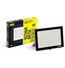 Прожектор светодиодный СДО 06-100 IP65 4000К черный IEK  LPDO601-100-40-K02  IEK