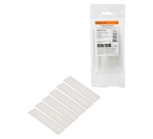 Набор трубок термоусаживаемых, клеевых ТТк(3:1) "Моноцвет, прозрачный 12,7/4,3 "  SQ0548-3108  TDM