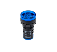 Индикатор напряжения, 20-500V AC, синий MT22-VM6  78726  ОВЕН