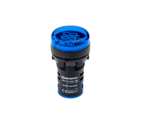 Индикатор напряжения, 20-500V AC, синий MT22-VM6  78726  ОВЕН