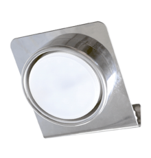 Светильник накладной угловой GX53S-AC-standard металл под лампу GX53 230B хром  4690612024509  IN HOME