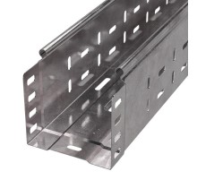 Лоток перфорированный Стандарт 100х100х3000 (1,0 мм) (6 м/уп)  PR16.2297  Промрукав