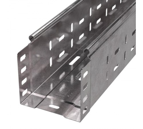 Лоток перфорированный Стандарт 100х100х3000 (1,0 мм) (6 м/уп)  PR16.2297  Промрукав