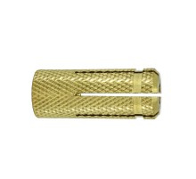 Анкер забивной латунный M12 (4 шт)- пакет  148945  Tecfi