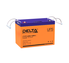 Акумуляторная батарея UPS серии DTM 1290 L 12В/90Ач  DTM 1290 L  DELTA