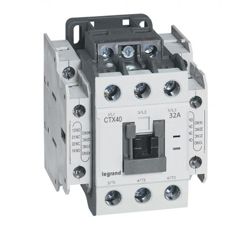 Контактор CTX3 40 3P 32A 2но2нз ~380В  416128  Legrand