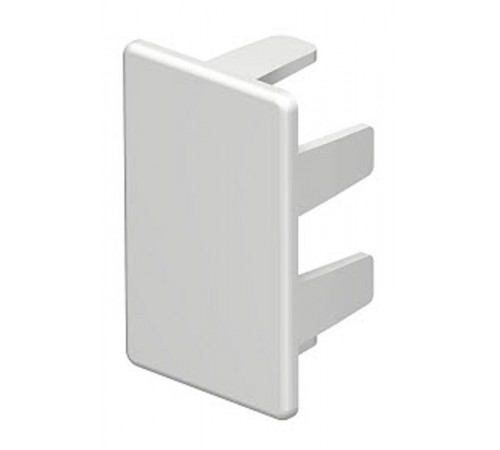 Торцевая заглушка кабельного канала WDK 25x40 мм (ПВХ,белый) (WDK HE25040RW)  6193153  OBO Bettermann