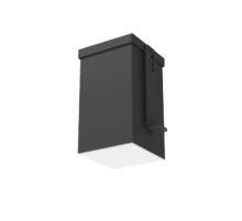 Светодиодный светильник DL-Grill CRI90 для потолка Грильято встраив.9 Вт 4000 К 90х90х160 мм IP54 черный муар  V1-R0-91808-10000-5400940  VARTON