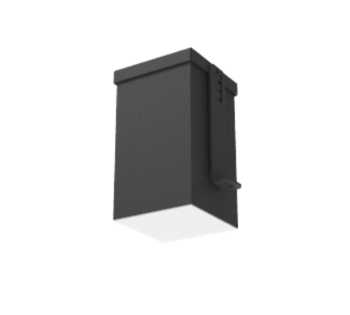 Светодиодный светильник DL-Grill CRI90 для потолка Грильято встраив.9 Вт 4000 К 90х90х160 мм IP54 черный муар  V1-R0-91808-10000-5400940  VARTON