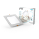 Светильник  Basic Downlight квадрат 18W 1600lm 4000K 170-260V IP20 170*26 белый LED 1/60  9031420218  Gauss