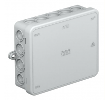 Коробка распределительная A18, 125x100x40 мм, с клеммой (A 18 5)  2000414  OBO Bettermann