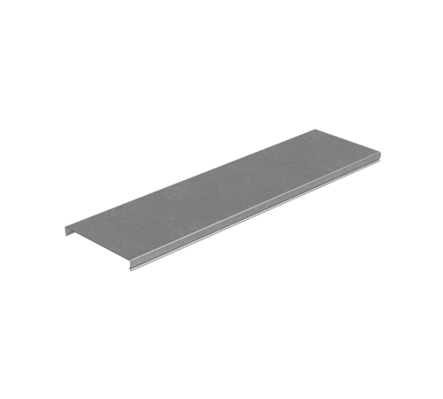 Крышка лотка 150х1,5 L3000 мм "ПЛЮС"  KLplus150-1.5-3000  КМ-профиль