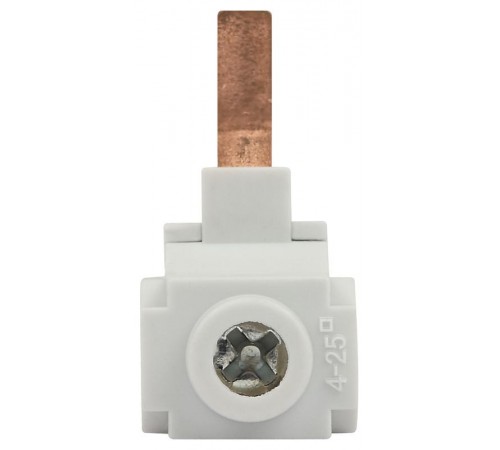 Клеммы силовые вводные КВМ  NO-224-147 для модульного оборудования 4-25 мм2 изогнутая боковое подключение PIN  Б0065589  ЭРА