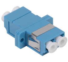 Проходной адаптер LC-LC, (SM/MM), UPC, (Duplex)  FC1-LCULCU2C-SM  ITK