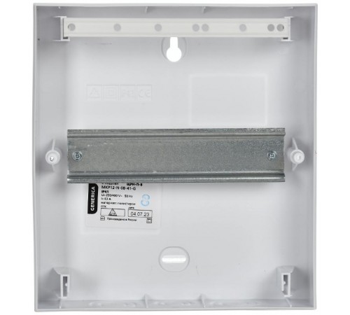 Бокс ЩРН-П-8 модулей навесной пластик IP41 (200х148х95мм)  MKP12-N-08-41-G  GENERICA