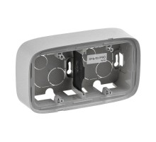 Valena ALLURE Алюминий Коробка для накладного монтажа 2-ая  755572  Legrand