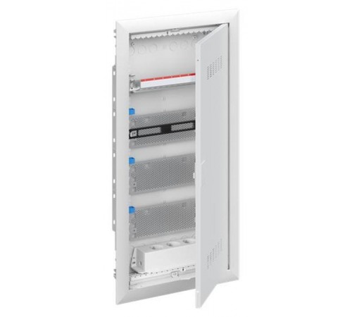 Шкаф мультимедийный с дверью с вентиляционными отверстиями UK648MV (4 ряда)  2CPX031385R9999  ABB