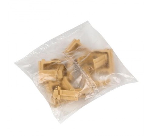 Крепеж-клипса под светлое дерево d25мм (10шт.) Plast EKF PROxima  derj-z-25w  EKF