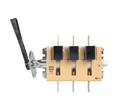 Выключатель-разъединитель ВР32У-37B31250 400А, 1 направление с д/г камерами, съемная левая/правая рукоятка EKF MAXima PROxima  uvr32-37b31250  EKF